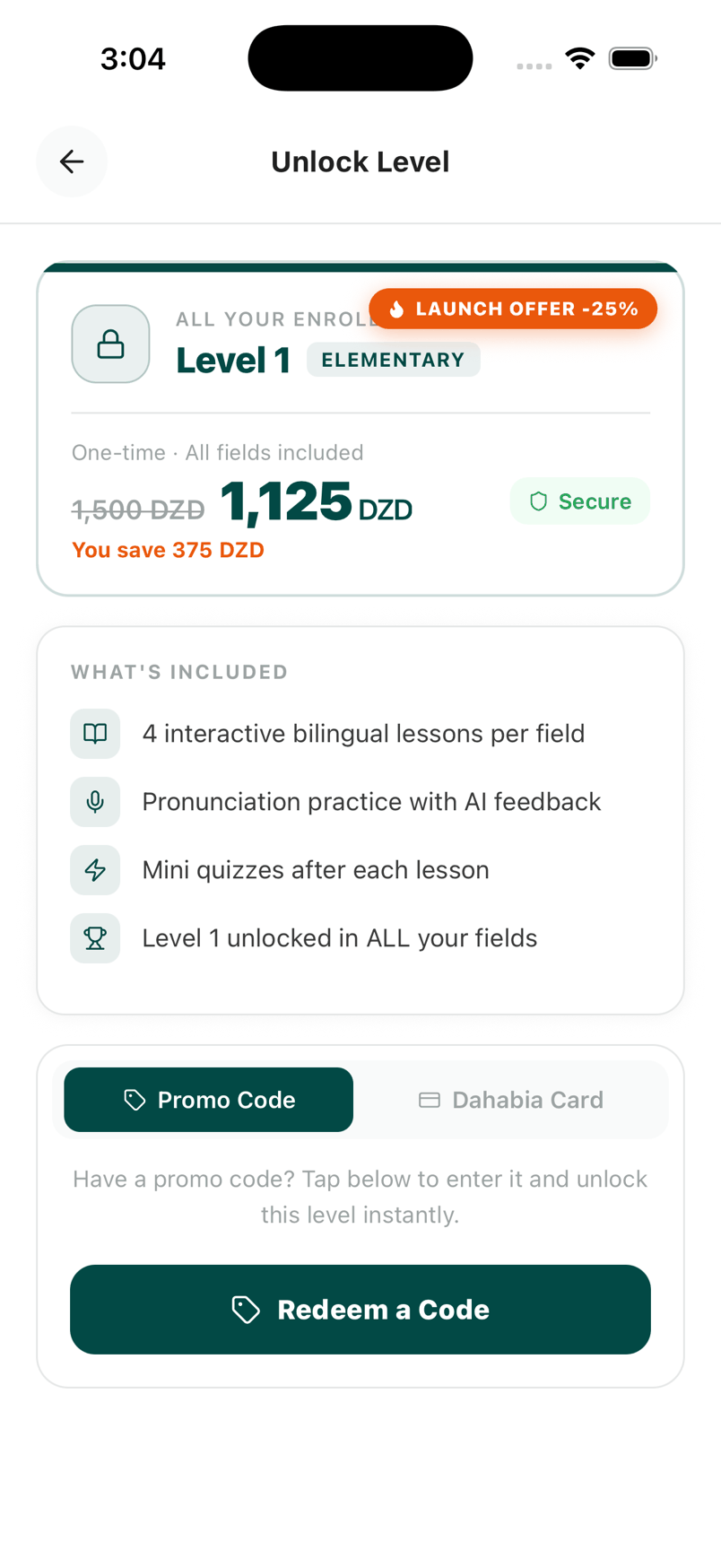 Chargily Pay, dinars, and a promo code that cannot be double-spent